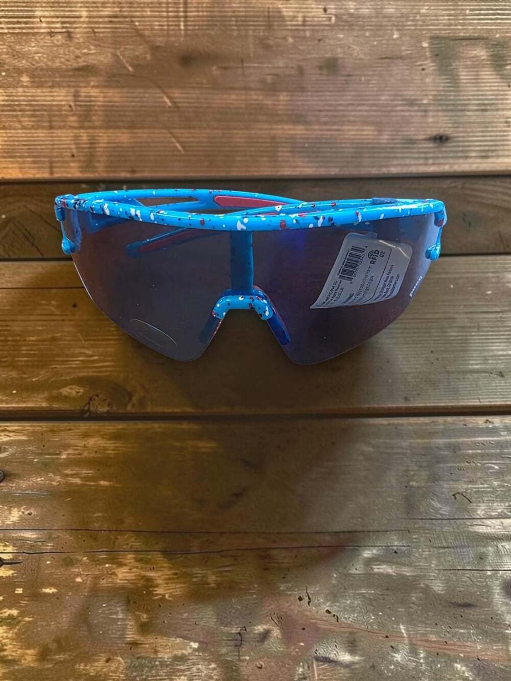 NEW Semi-Rimless Shield Sunglasses - Picture 6 of 6